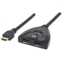 Manhattan 207416 divisor de vídeo HDMI 2x HDMI