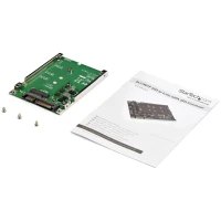 StarTech.com Adaptador Convertidor SSD M.2 NGFF a SATA de 2.5 Pulgadas - M2 a SATA