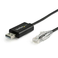 StarTech.com Cable USB de 1.8 m para Consola Cisco - Adaptador USB a RJ45