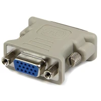 StarTech.com Adaptador Convertidor DVI-I a VGA - DVI-I Macho - HD15 Hembra - Blanco