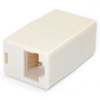 StarTech.com Caja de Empalme Acoplador Cable Cat5 Ethernet UTP - 2x Hembra RJ45 - Beige