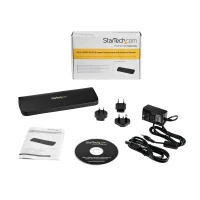 StarTech.com Docking Station USB 3.0 para Dos Pantallas con HDMI y DVI/VGA