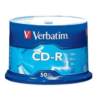 Disco VERBATIM CD-R 52X 80MIN 700MB C/50