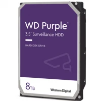 Disco Duro Interno Western Digital Purple 8TB 3.5" 5400RPM SATA lll 6Gbit/s Caché 128MB para Videovigilancia