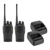 Kit Radio Steren RAD-010 2 Radios de 2 Vías Amateur 3W Color Negro