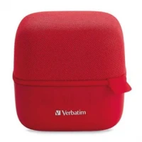 Bocina VERBATIM Cubo TWS Inalámbrica C/Bluetooth - Rojo