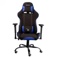 Silla Gamer Stylos XZ25 Tela/Brazos 4D Soporte Lumbar Color Azul