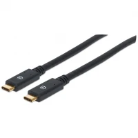 Manhattan 354905 cable USB 2 m USB 3.2 Gen 1 (3.1 Gen 1) USB C Negro