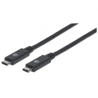 Manhattan 355223 cable USB 1 m USB 3.2 Gen 2 (3.1 Gen 2) USB C Negro