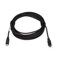 StarTech.com Cable de 10 metros HDMI 2.0 - Cable HDMI Activo de 4K a 60Hz - con Clasificacioón CL2 para Instalación en Pared - Cable HDMI de Alta Velocidad Largo y Durable - HDR - de 18Gbps - Cable Macho a Macho - Negro