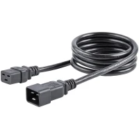 StarTech.com PXTC19C20146 cable de alimentación Negro 1.8 m Acoplador C20 Acoplador C19