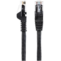 StarTech.com N6LPATCH50CMBK cable de red Negro 0.5 m Cat6 U/UTP (UTP)