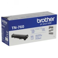 Brother TN760 cartucho de tóner 1 pieza(s) Original Negro