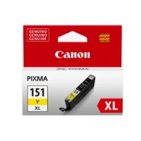 Canon CLI 151 XL cartucho de tinta 1 pieza(s) Original Alto rendimiento (XL) Amarillo