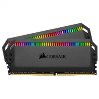 Memoria RAM Corsair Dominator Platinum 16GB (2x8GB) DDR4 3200MHz DIMM RGB XMP Non-ECC Negro CL16