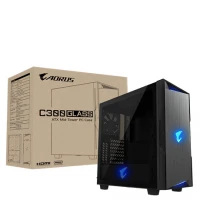 Gigabyte AORUS C300 GLASS Midi Tower Negro