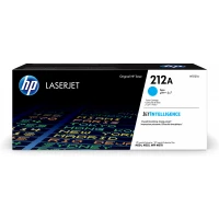 HP Cartucho de tóner original LaserJet 212A, cian