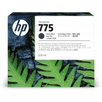 HP Cartucho de tinta negra mate 775 de 500 ml