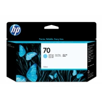 HP Cartucho de tinta DesignJet 70 de 130 ml cian claro