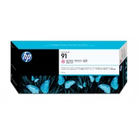 HP Cartucho de tinta de pigmentos 91 DesignJet magenta claro de 775 ml