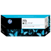 HP Cartucho de tinta DesignJet 772 de 300 ml, negro mate