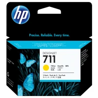 HP Pack de ahorro de 3 cartuchos de tinta DesignJet 711 de 29 ml amarillo