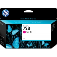 HP Cartucho de tinta DesignJet 728 magenta de 130 ml