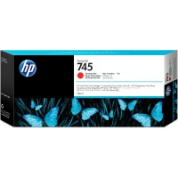 HP Cartucho de tinta Designjet 745 de 300 ml rojo cromático