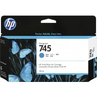 HP Cartucho de tinta DesignJet 745 de 130 ml cian