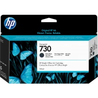 HP Cartucho de tinta DesignJet 730 de 130 ml, negro mate