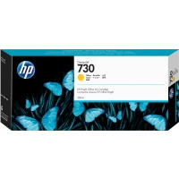 HP Cartucho de tinta DesignJet 730 de 300 ml, amarillo