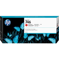 HP Cartucho de tinta DesignJet 746 de 300 ml, rojo cromático