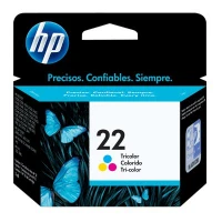 HP Cartucho original de tinta tricolor 22