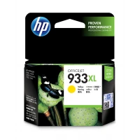 HP Cartucho original de tinta amarilla de alto rendimiento 933XL