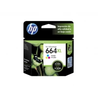 HP Cartucho original de tinta tricolor de alto rendimiento 664XL Advantage