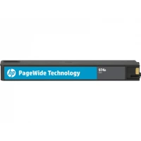 HP Cartucho original PageWide 974A cian