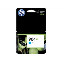 HP Cartucho original de tinta de alta capacidad 904XL cian