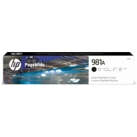 HP Cartucho original PageWide 981A negro