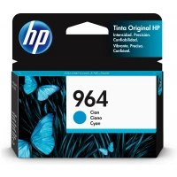 HP Cartucho original de tinta 964 cian