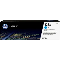 HP Cartucho original de tóner cian 128A LaserJet