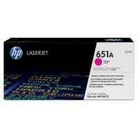 HP Cartucho original de tóner magenta 651A LaserJet