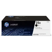 HP Cartucho de tóner negro de alto rendimiento 25X LaserJet original