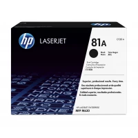 HP Cartucho de tóner original 81A LaserJet negro