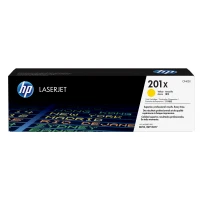 HP Cartucho de tóner original LaserJet 201X de alta capacidad amarillo