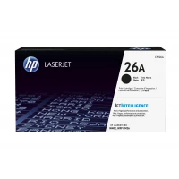 HP Cartucho original de tóner negro LaserJet 26A