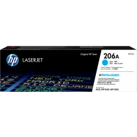 HP Cartucho de tóner original LaserJet 206A, cian