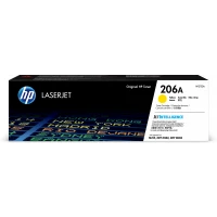 HP Cartucho de tóner original LaserJet 206A, amarillo