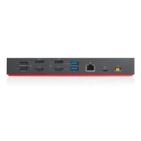 Lenovo ThinkPad Hybrid USB-C with USB-A Dock Alámbrico USB 3.2 Gen 2 (3.1 Gen 2) Type-C Negro