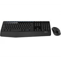 Logitech MK345 teclado RF inalámbrico QWERTY Negro