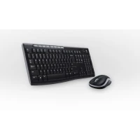 Logitech MK270 teclado RF inalámbrico Negro